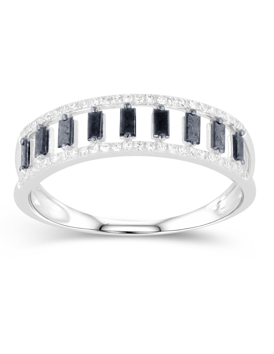 Churumbela de oro blanco 14 K Joyerías Bizzarro diamante