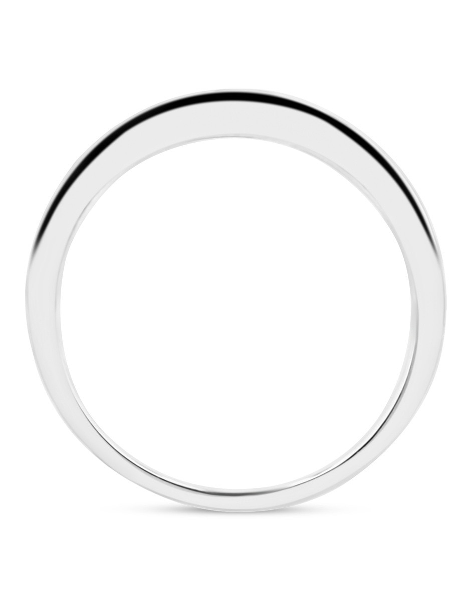 Churumbela de oro blanco 14 K Joyerías Bizzarro diamante