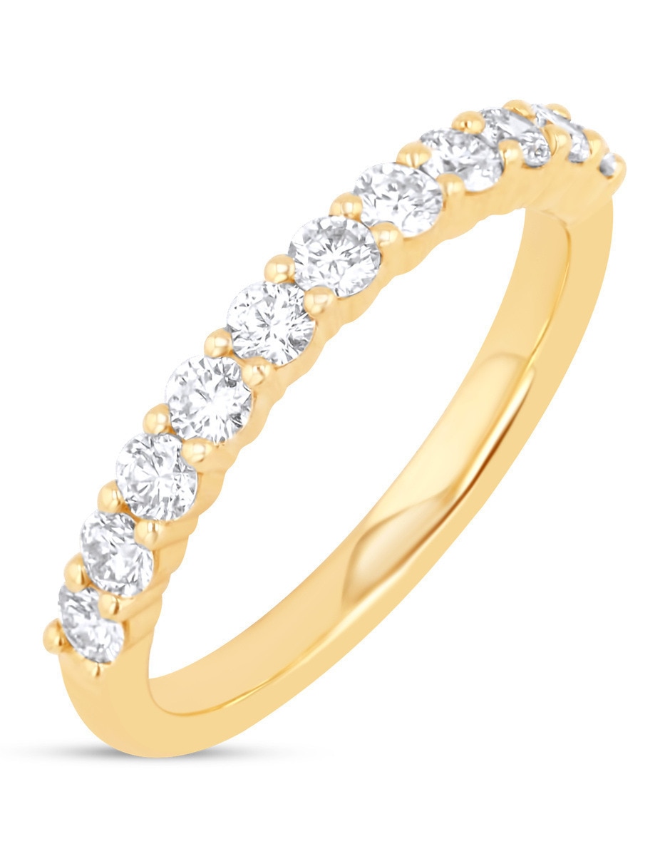 Churumbela de oro amarillo 14 K diamante 2