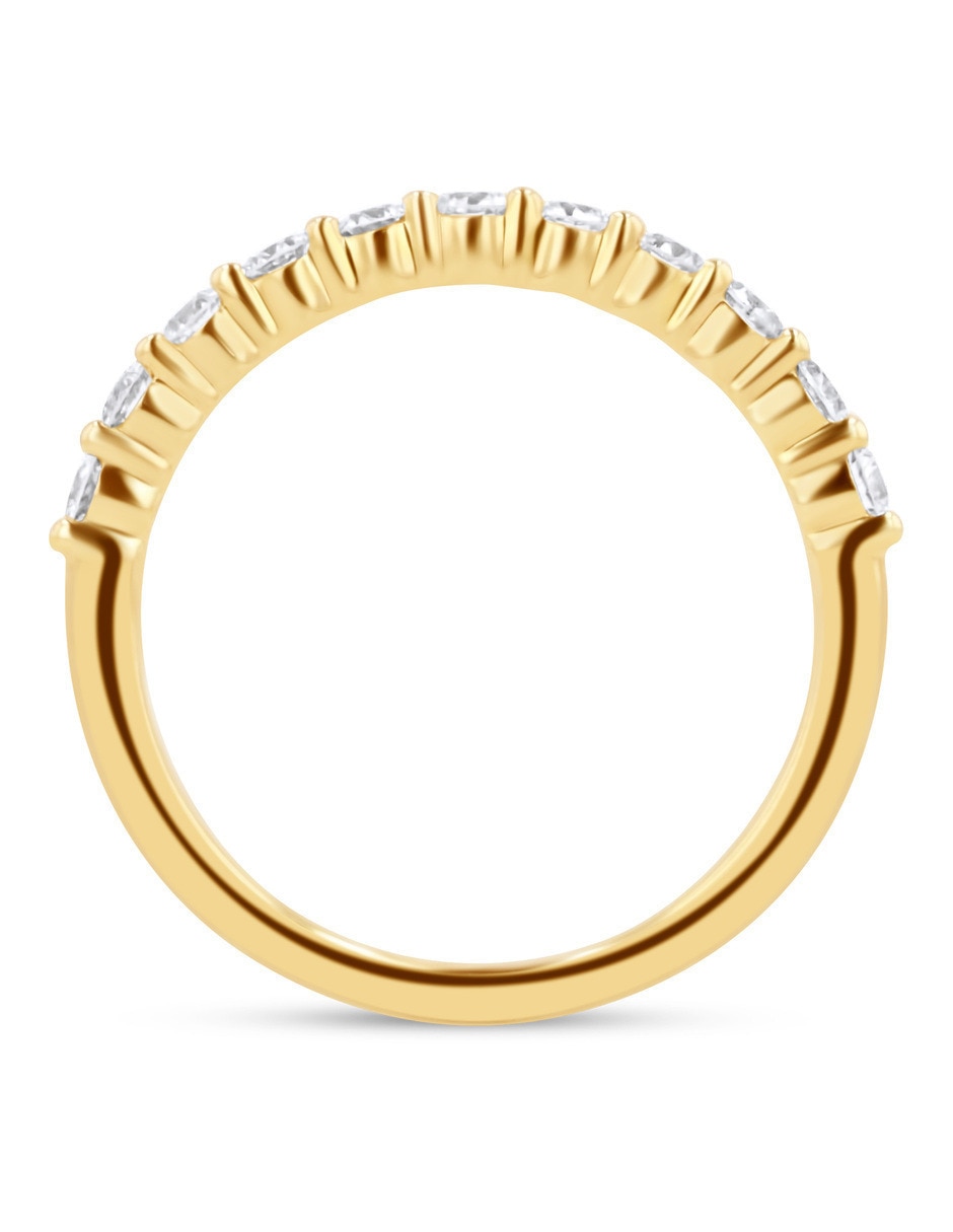Churumbela de oro amarillo 14 K diamante 3