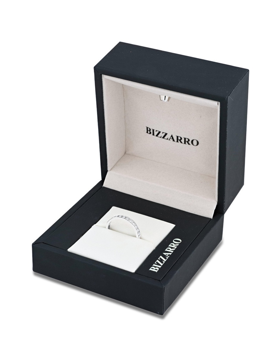 Churumbela de oro blanco 14 K Joyerías Bizzarro diamante