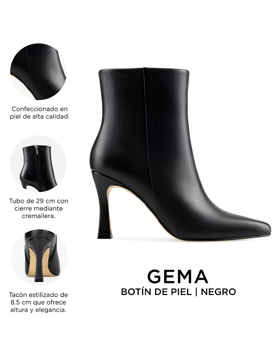 Botín arriba del tobillo botines davenia de piel para mujer 8
