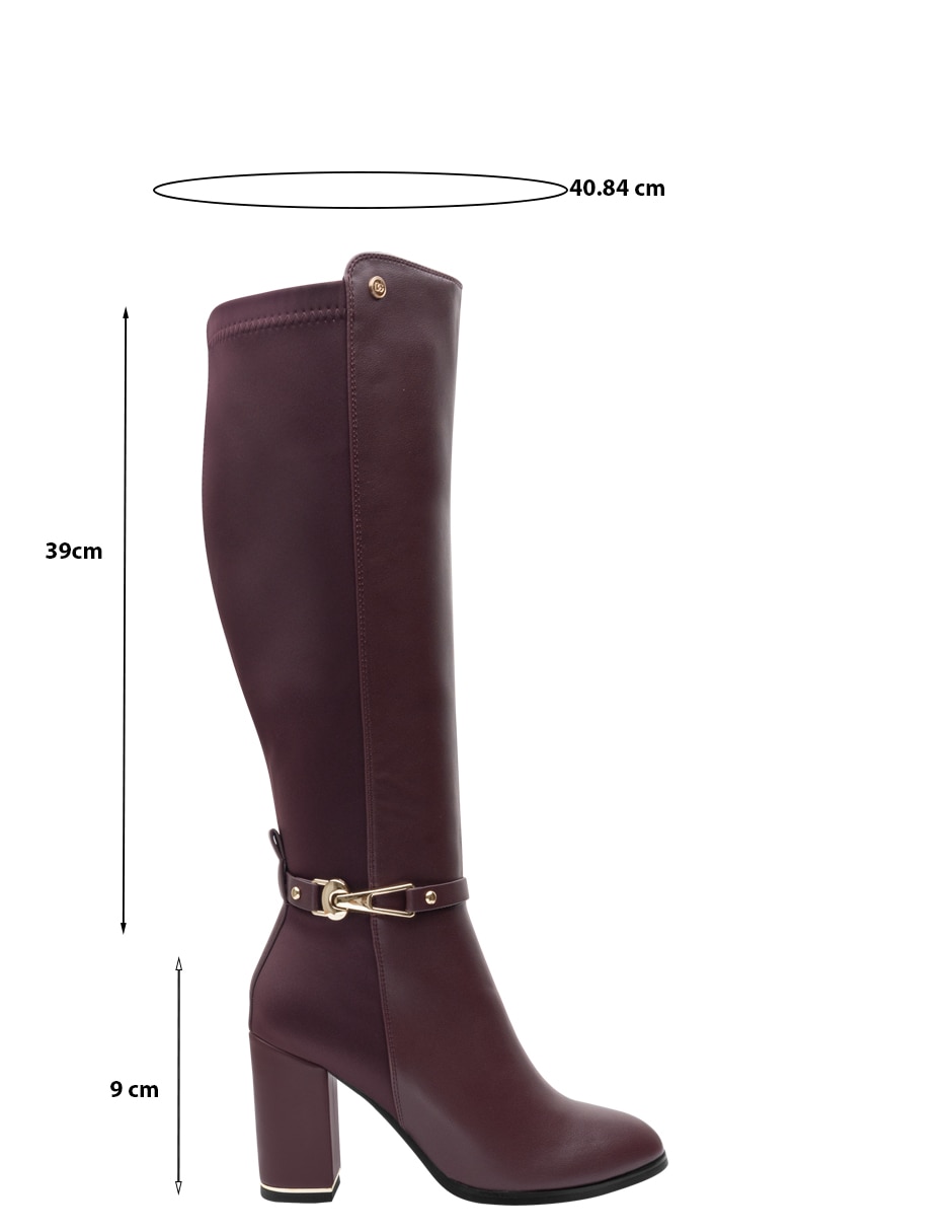 Bota abajo de la rodilla para mujer 7