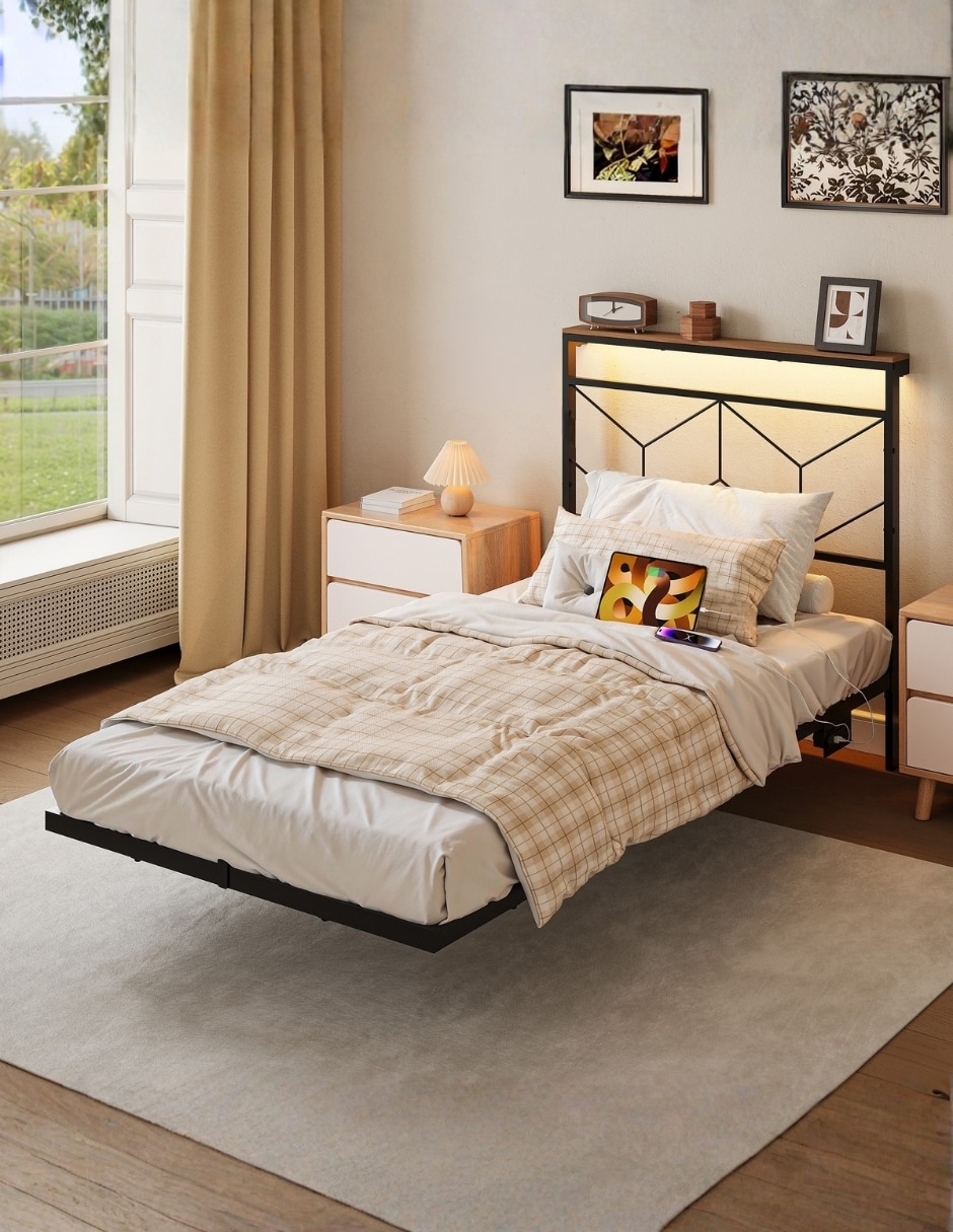 Base para cama armable de metal