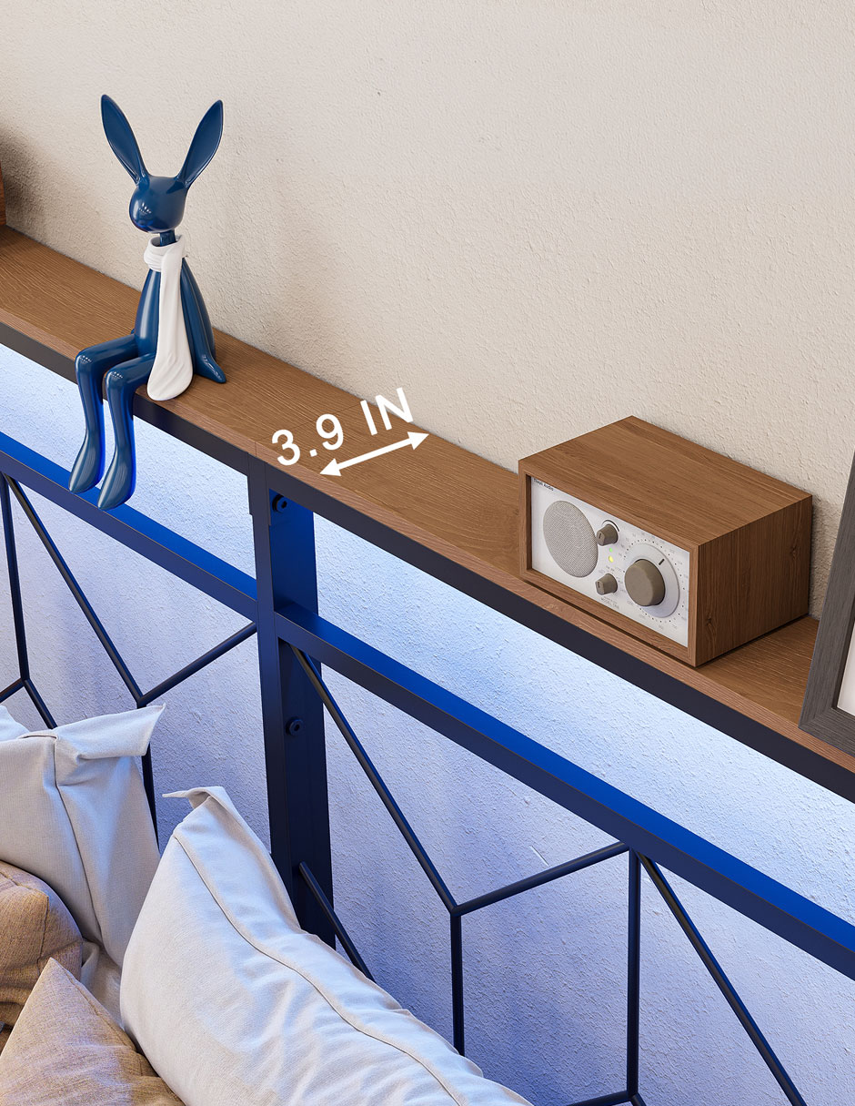Base para cama armable Fabato de metal