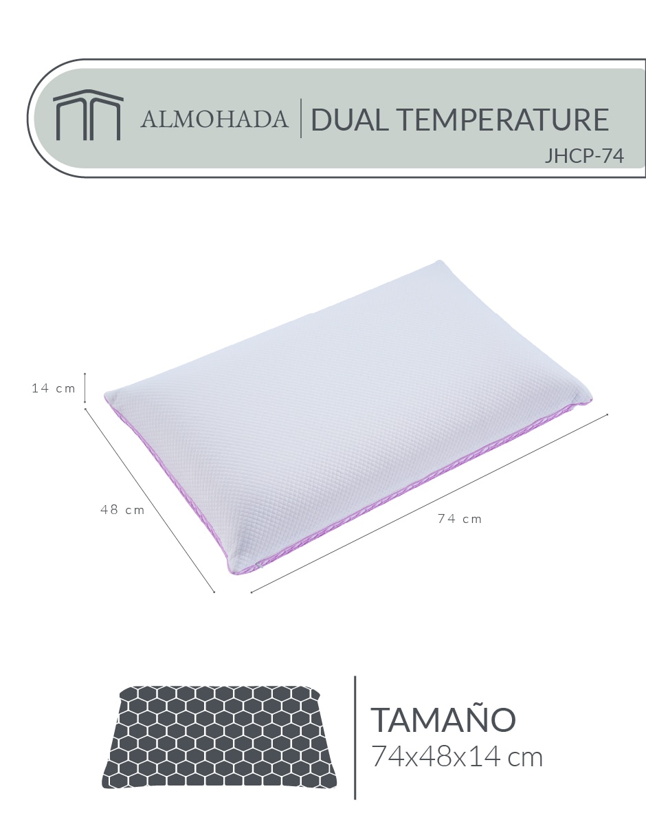Almohada firmeza medio 12