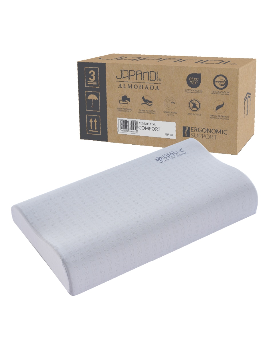 Almohada Japandi firmeza medio