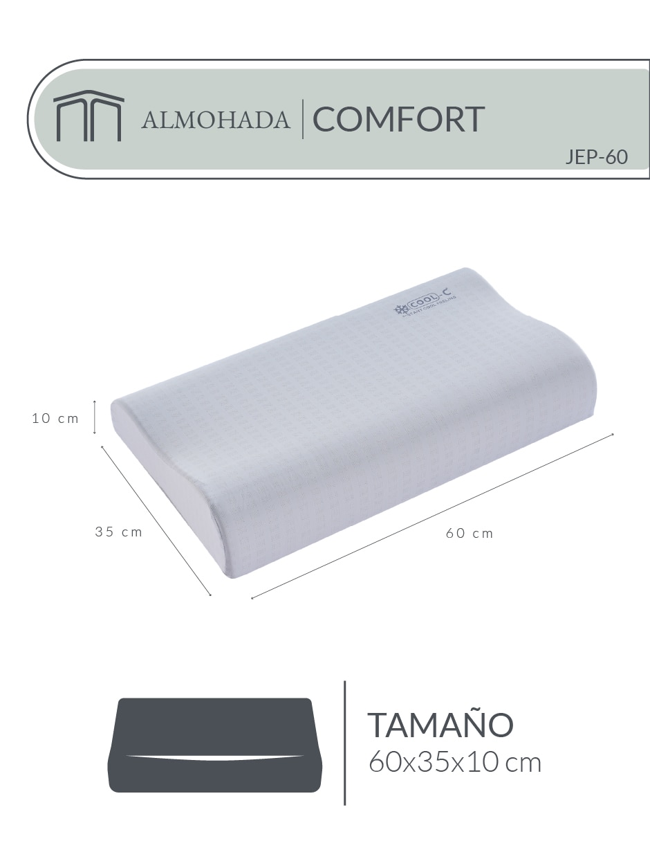 Almohada Japandi firmeza medio