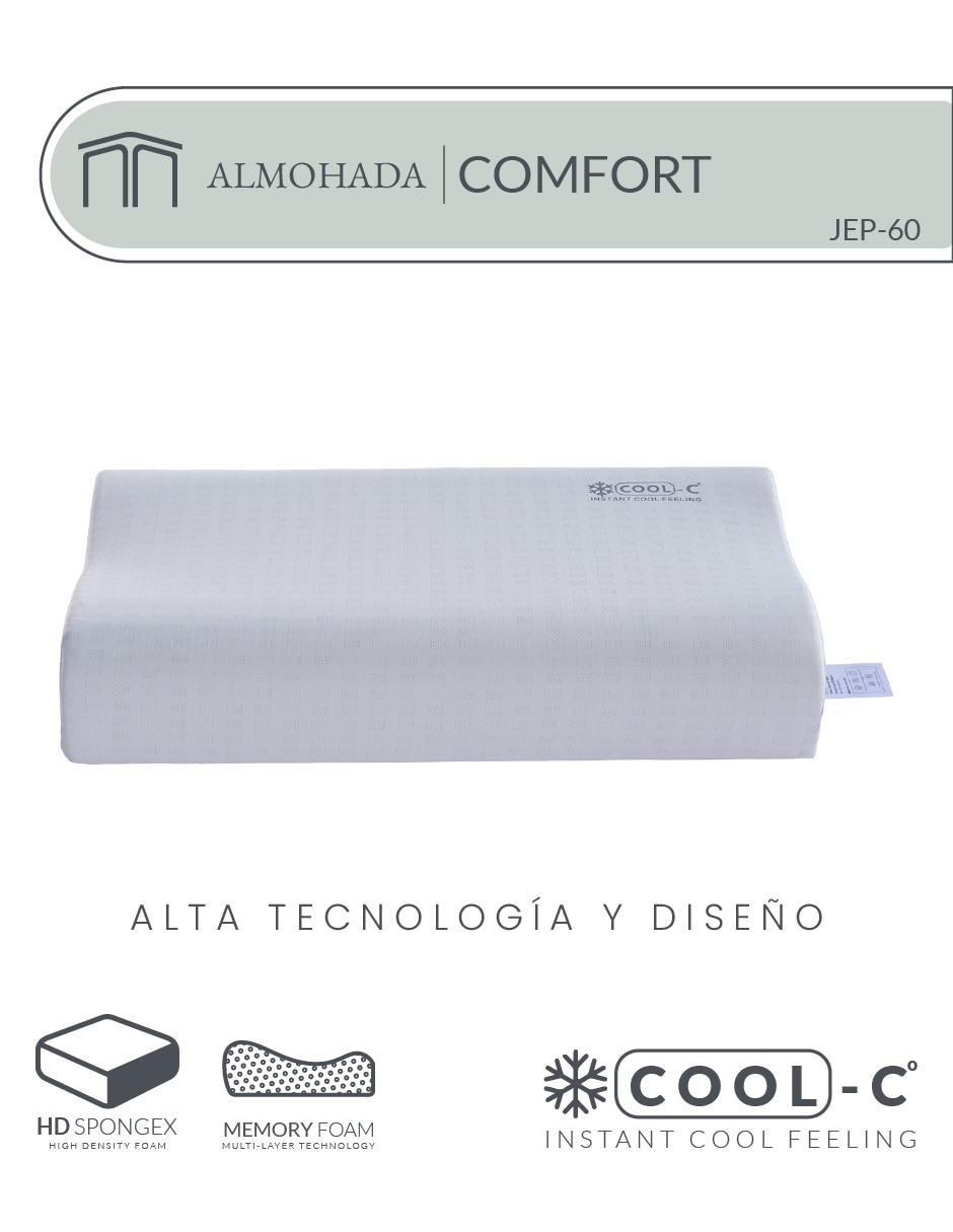 Almohada Japandi firmeza medio