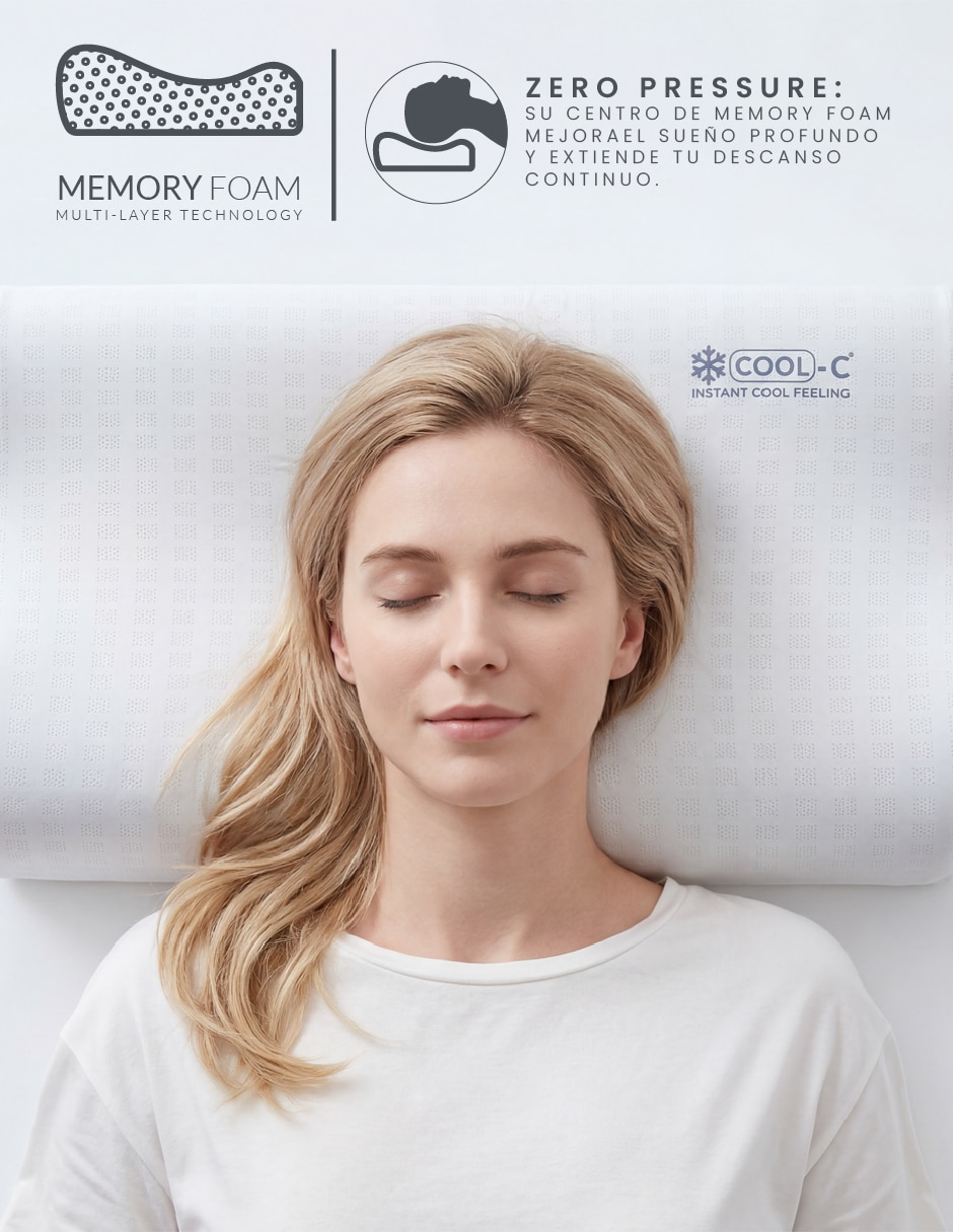 Almohada Japandi firmeza medio