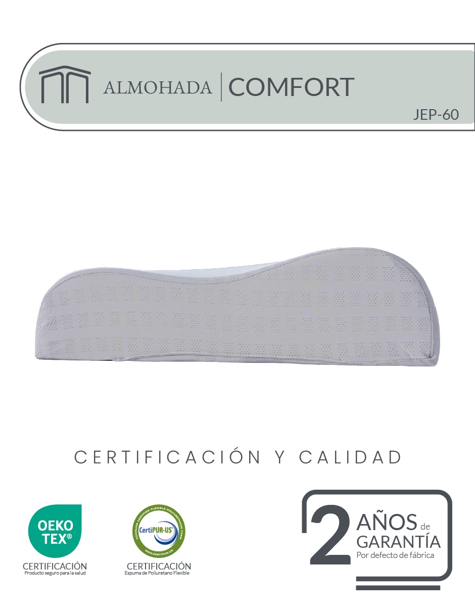 Almohada Japandi firmeza medio