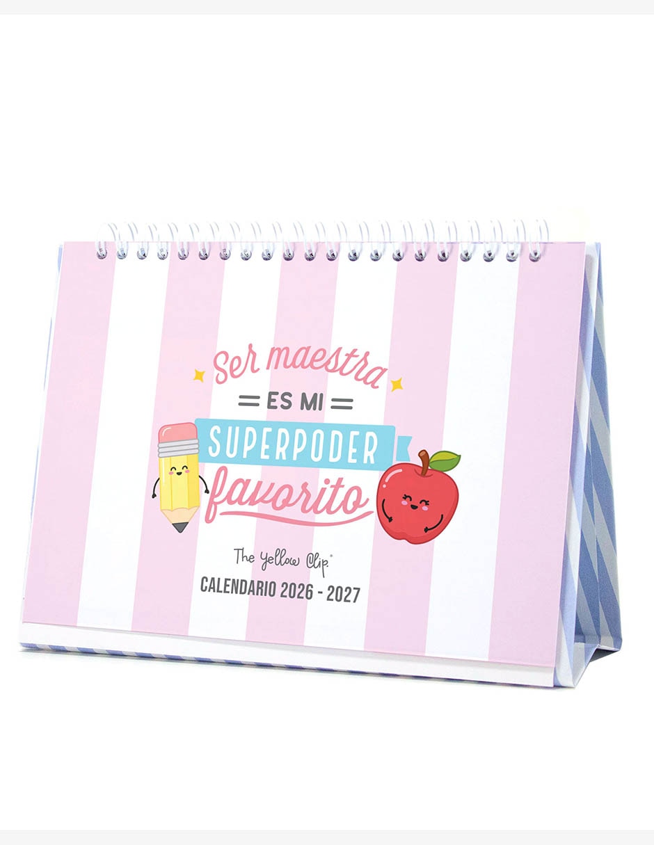 Calendario de pared The Yellow Clip Maestras