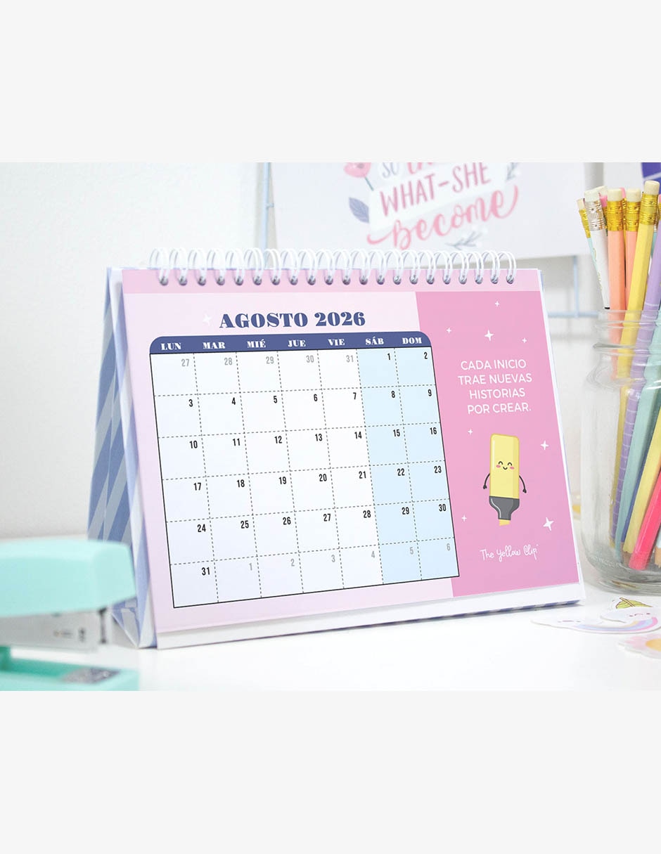 Calendario de pared The Yellow Clip Maestras