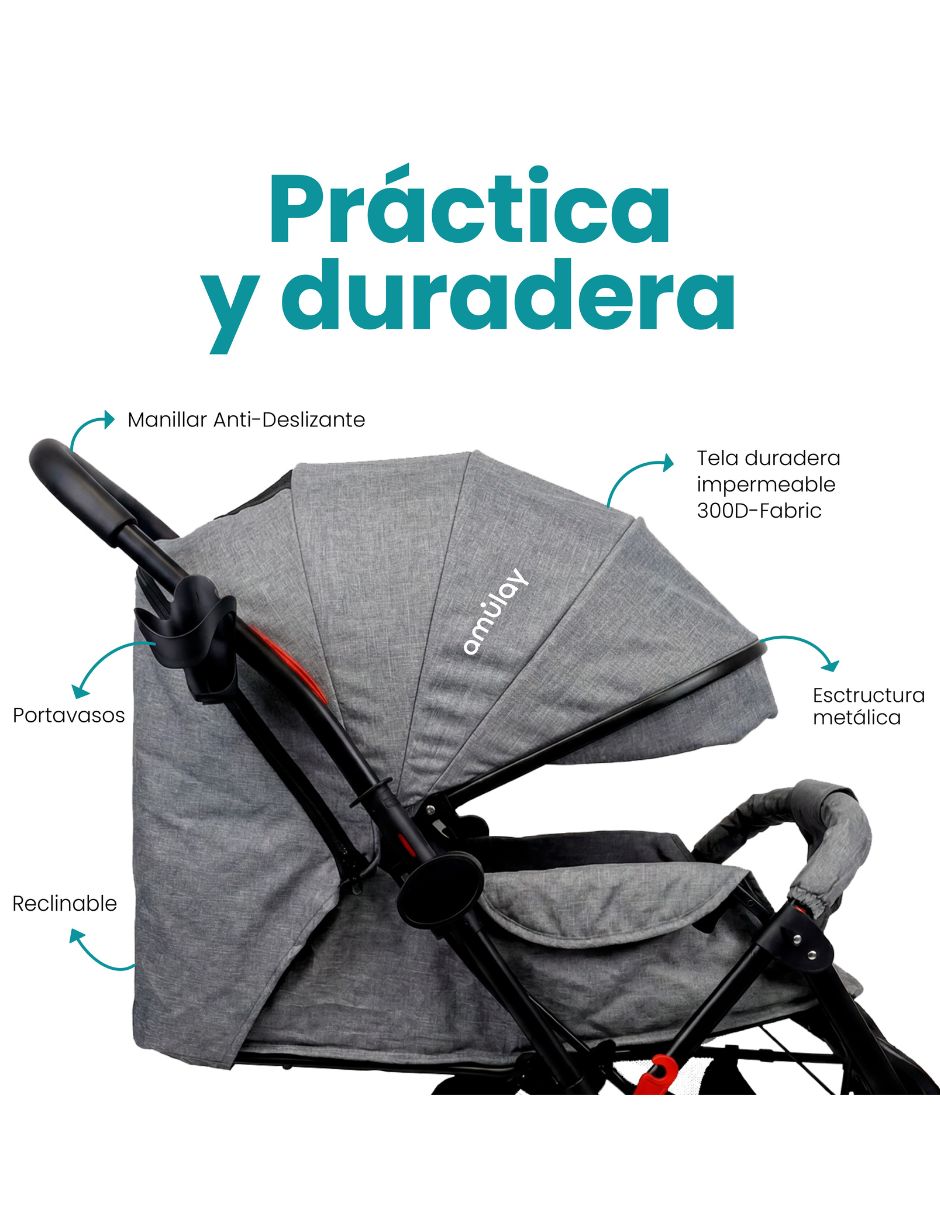 Carriola ultraligera Amulay pegable