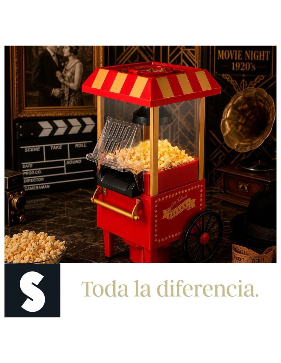 Máquina palomitas Signa EL76C12