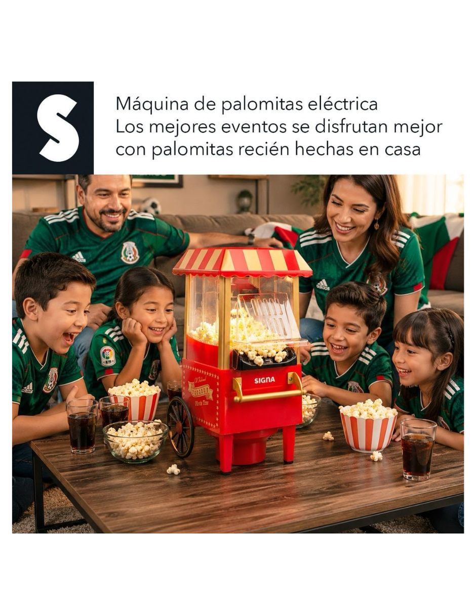 Máquina palomitas Signa EL76C12