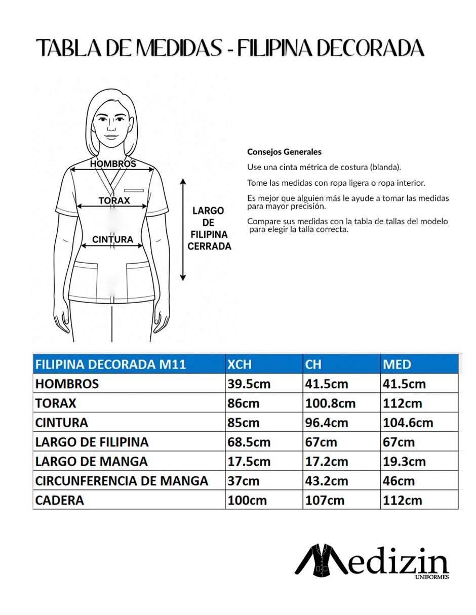 Filipina quirúrgica estilo ajustado para mujer 3