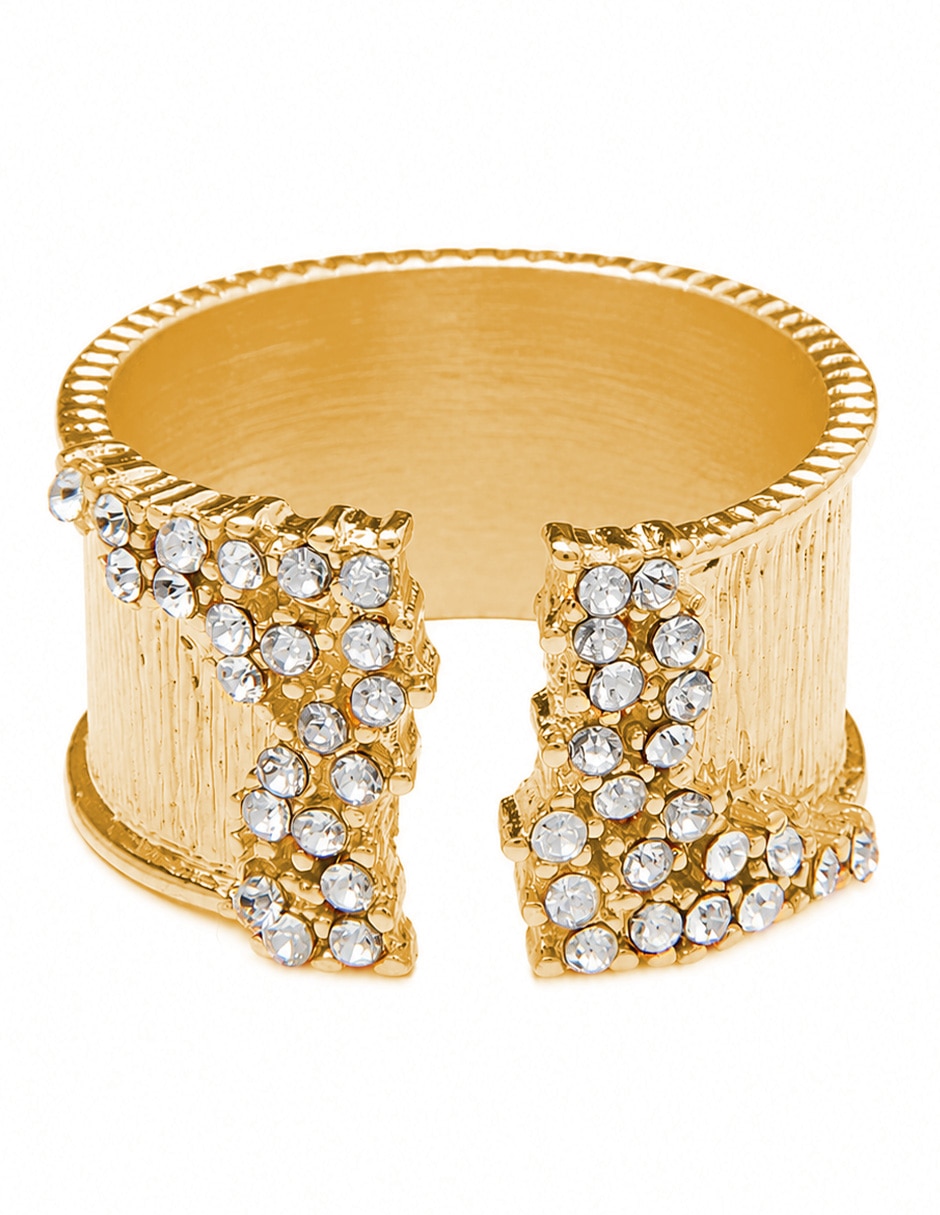 Anillo Aurelia de zirconia baño de oro Anillo Aurelia de zirconia baño de oro