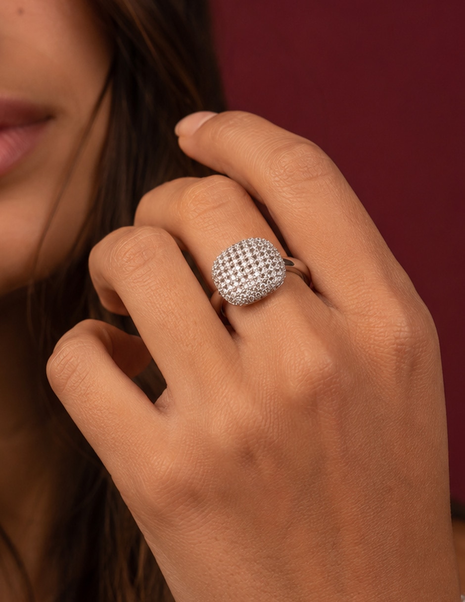 Anillo Vega de zirconia 3