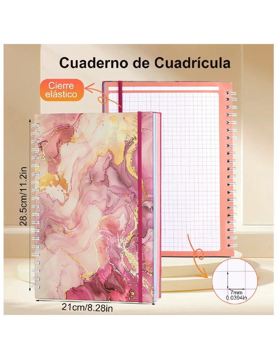 Set libreta Genérica cuadro grande