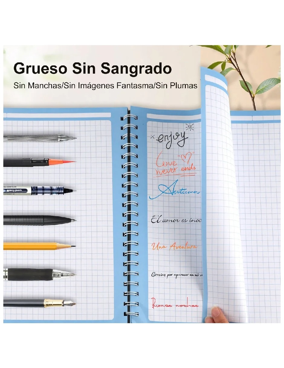 Set libreta Genérica cuadro grande