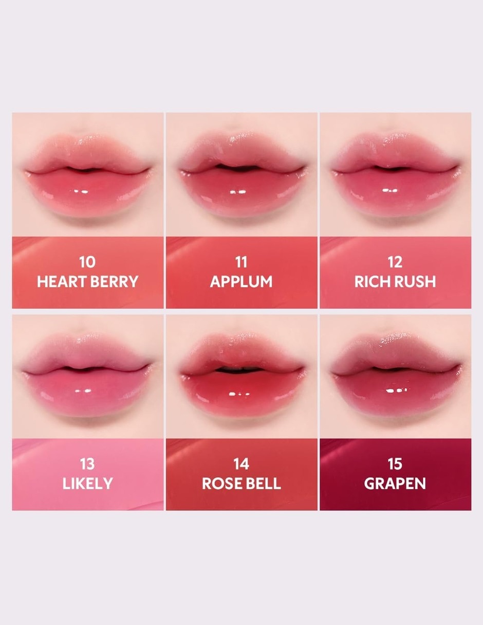 Tinta para labios brillante Waterism Glow 2
