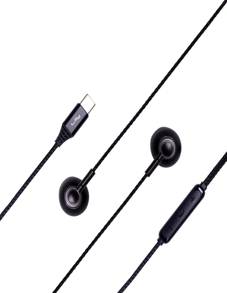Audífonos In-Ear Lity alámbricos con cancelación de ruido