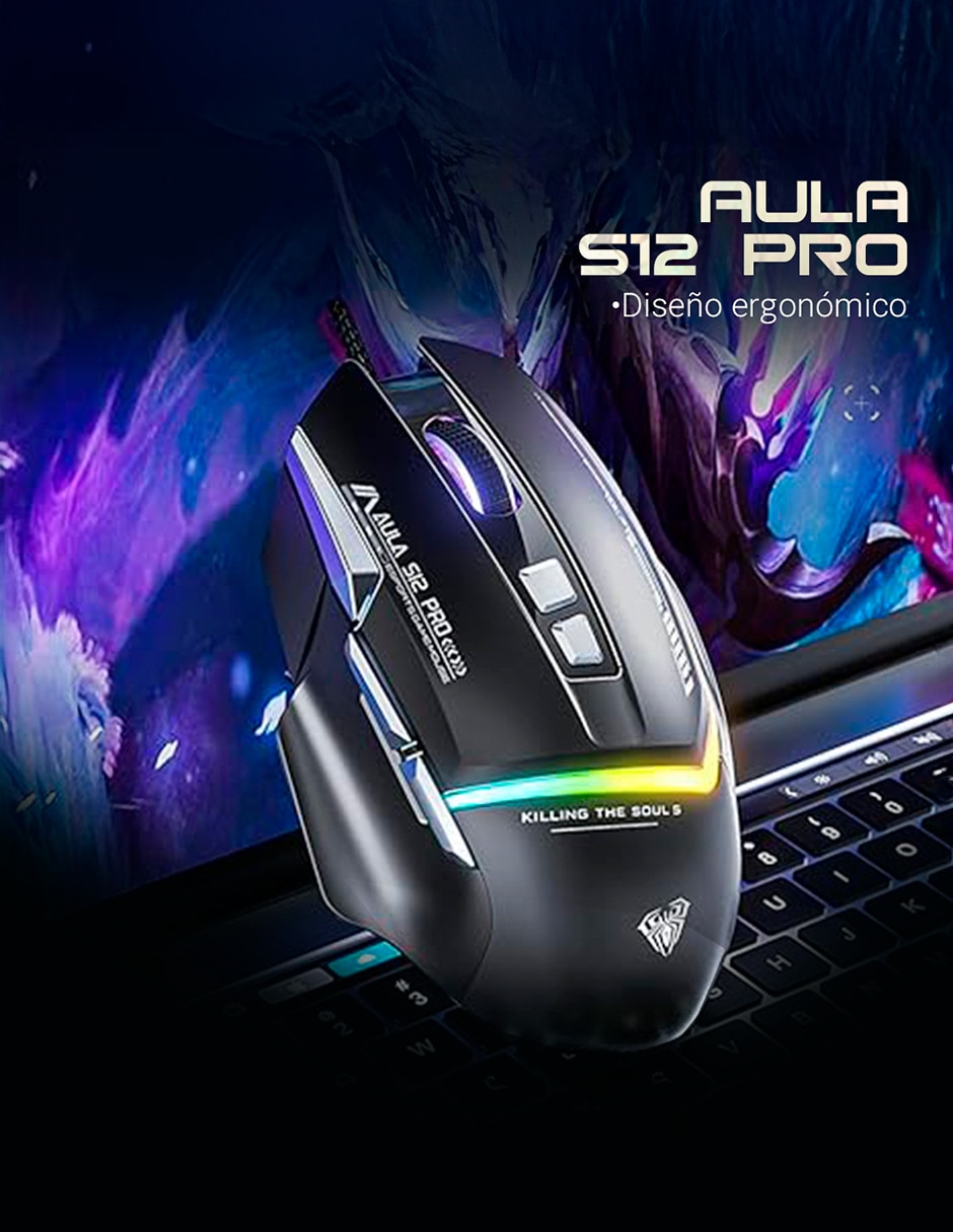 Mouse gamer S12 PRO 4