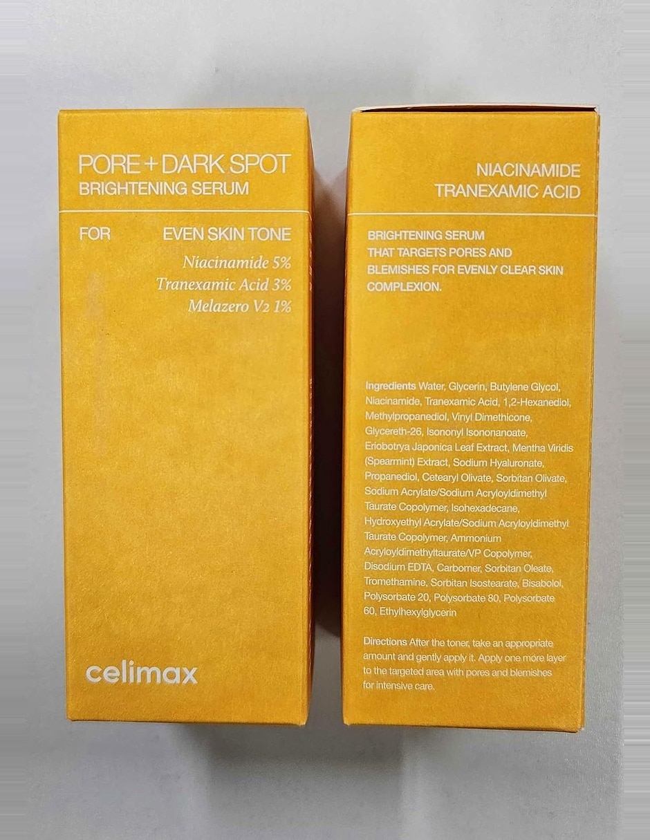 Sérum facial Pore + Dark Spot Brightening de todo tipo de piel 7