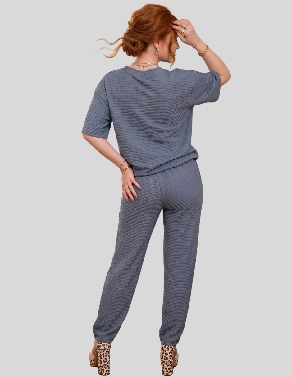 Conjunto casual malabis para mujer