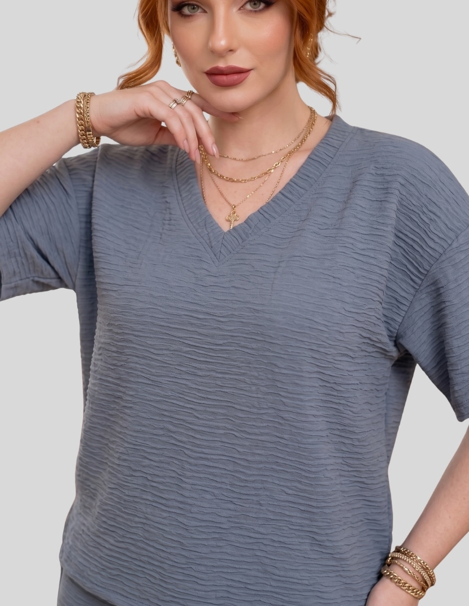 Conjunto casual malabis para mujer