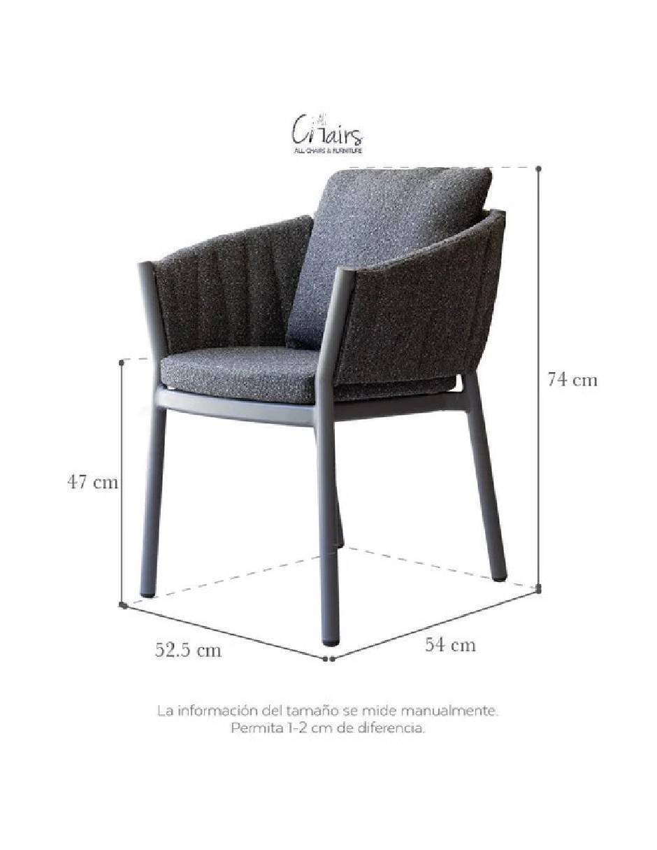 Silla All Chairs de aluminio