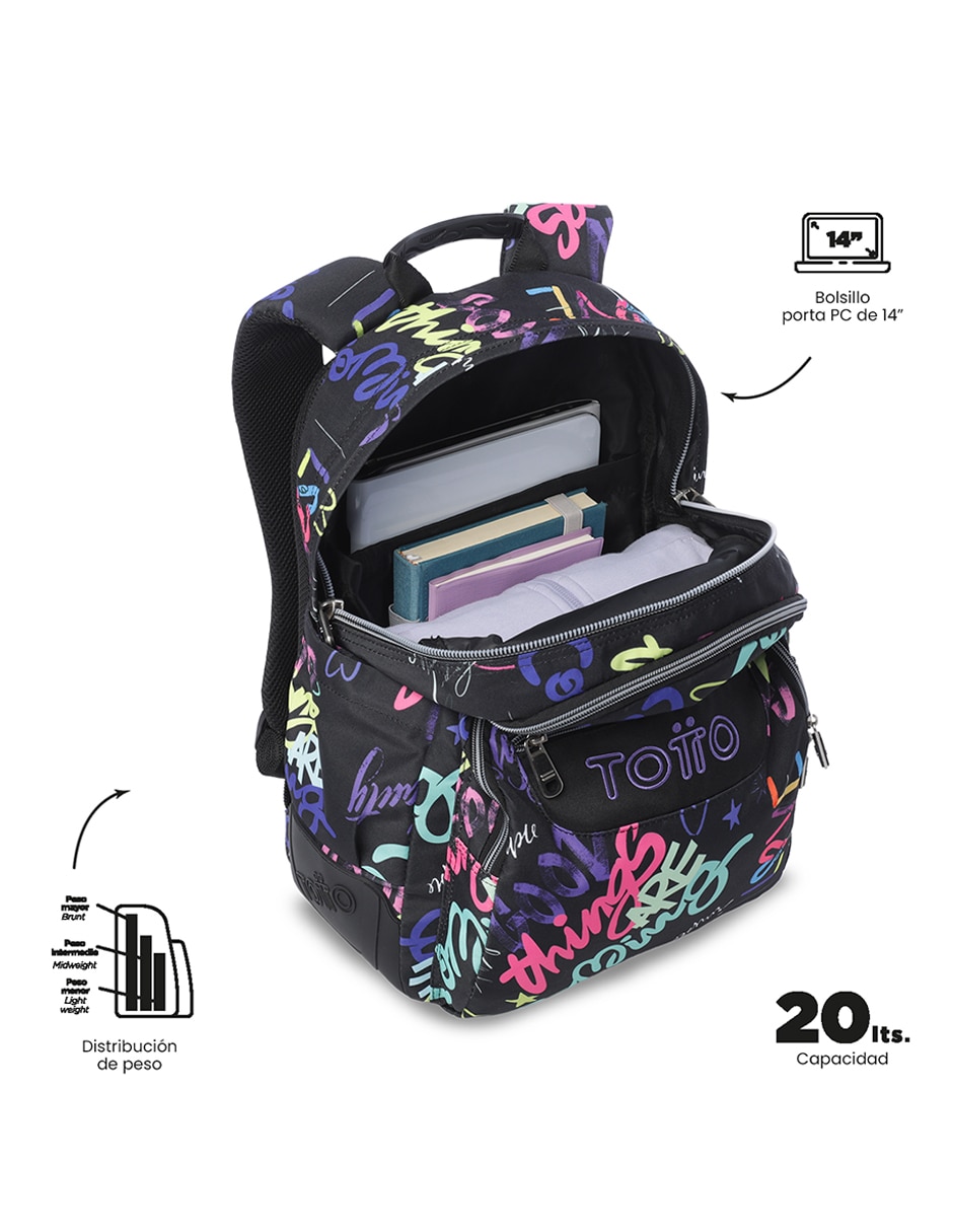 Mochila escolar Rayol impermeable para niña 3