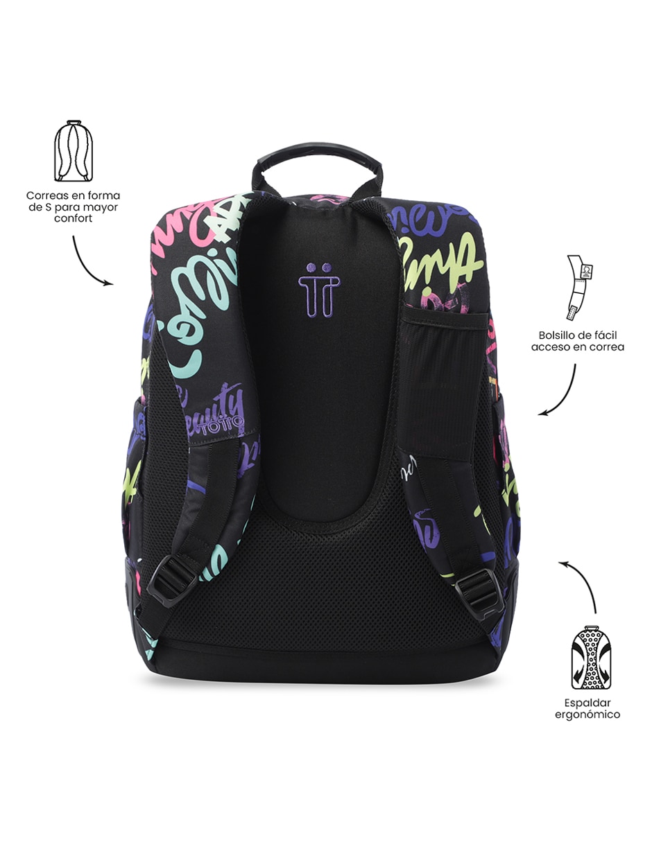 Mochila escolar Rayol impermeable para niña 4