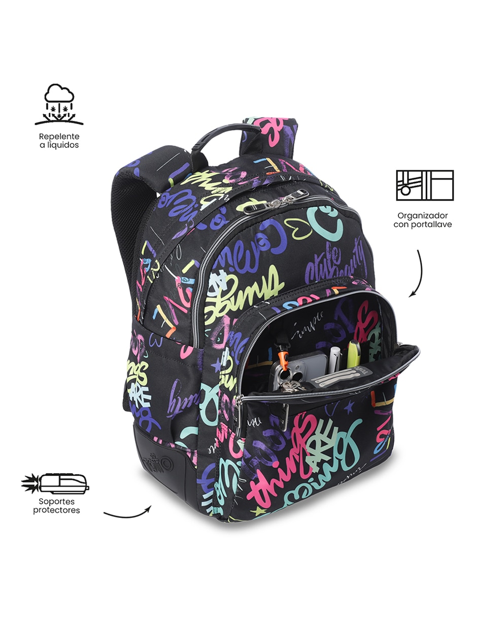 Mochila escolar Rayol impermeable para niña 6