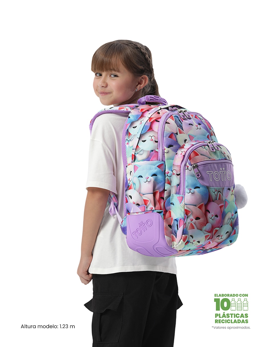 Mochila escolar Rayol impermeable para niña 4