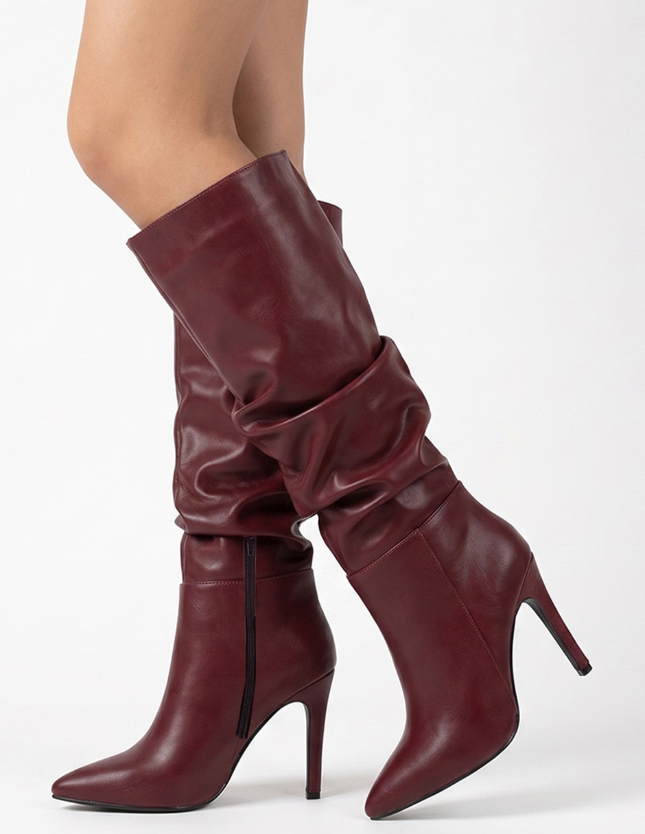 Bota abajo de la rodilla para mujer 7