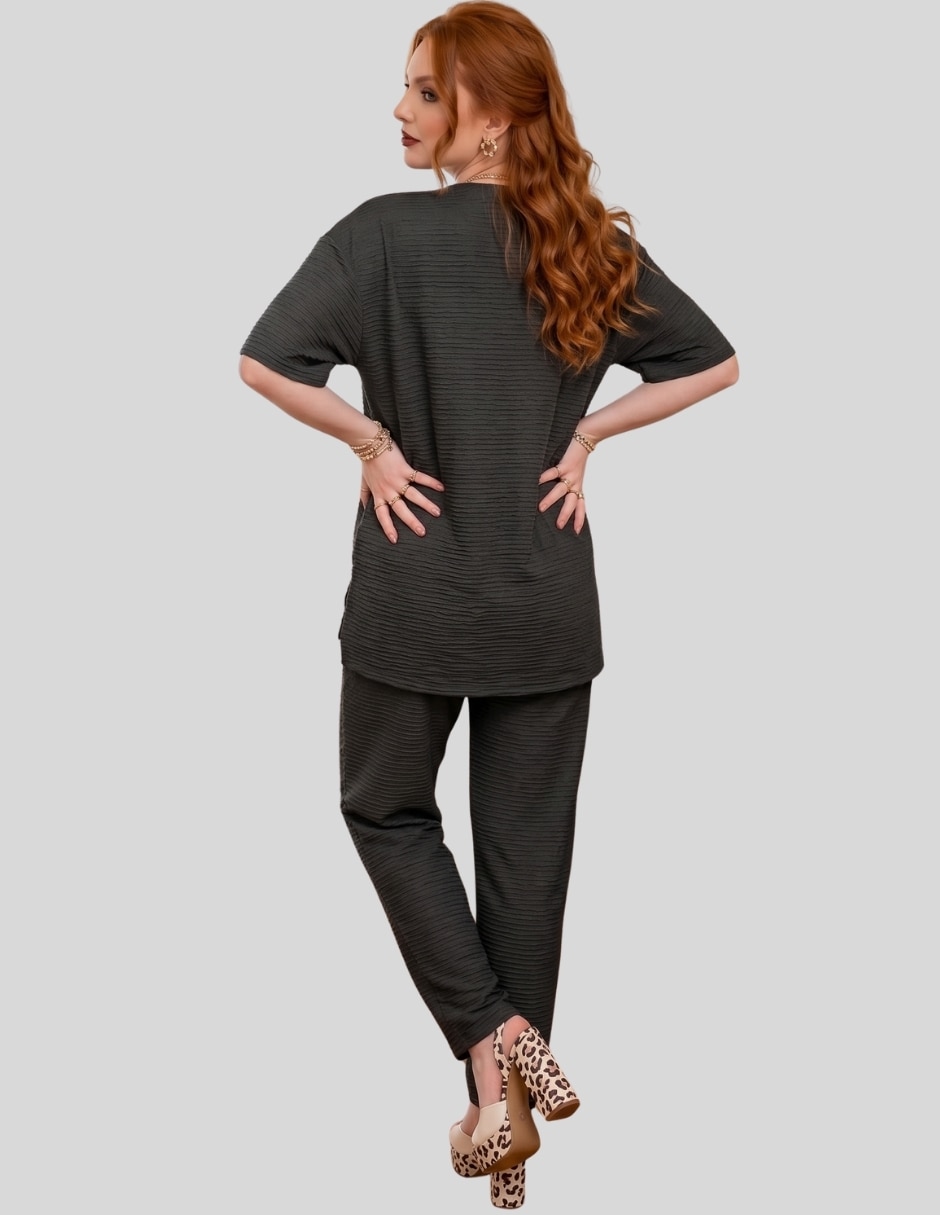 Conjunto casual malabis para mujer