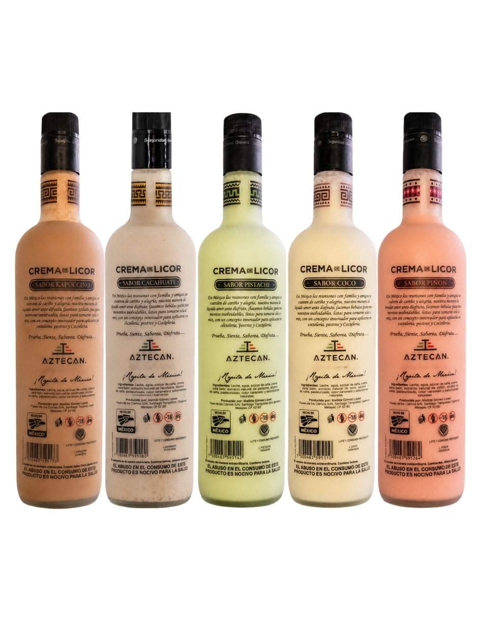 Crema de alcohol de caña sabor dulce crema de licor 750 ml 3