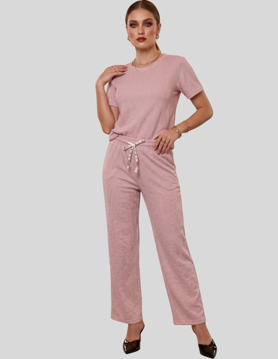 Conjunto casual malabis para mujer