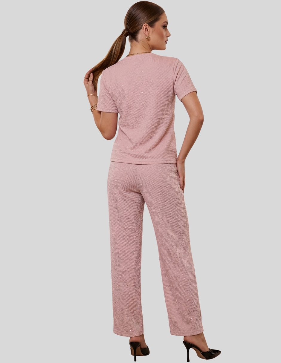 Conjunto casual malabis para mujer