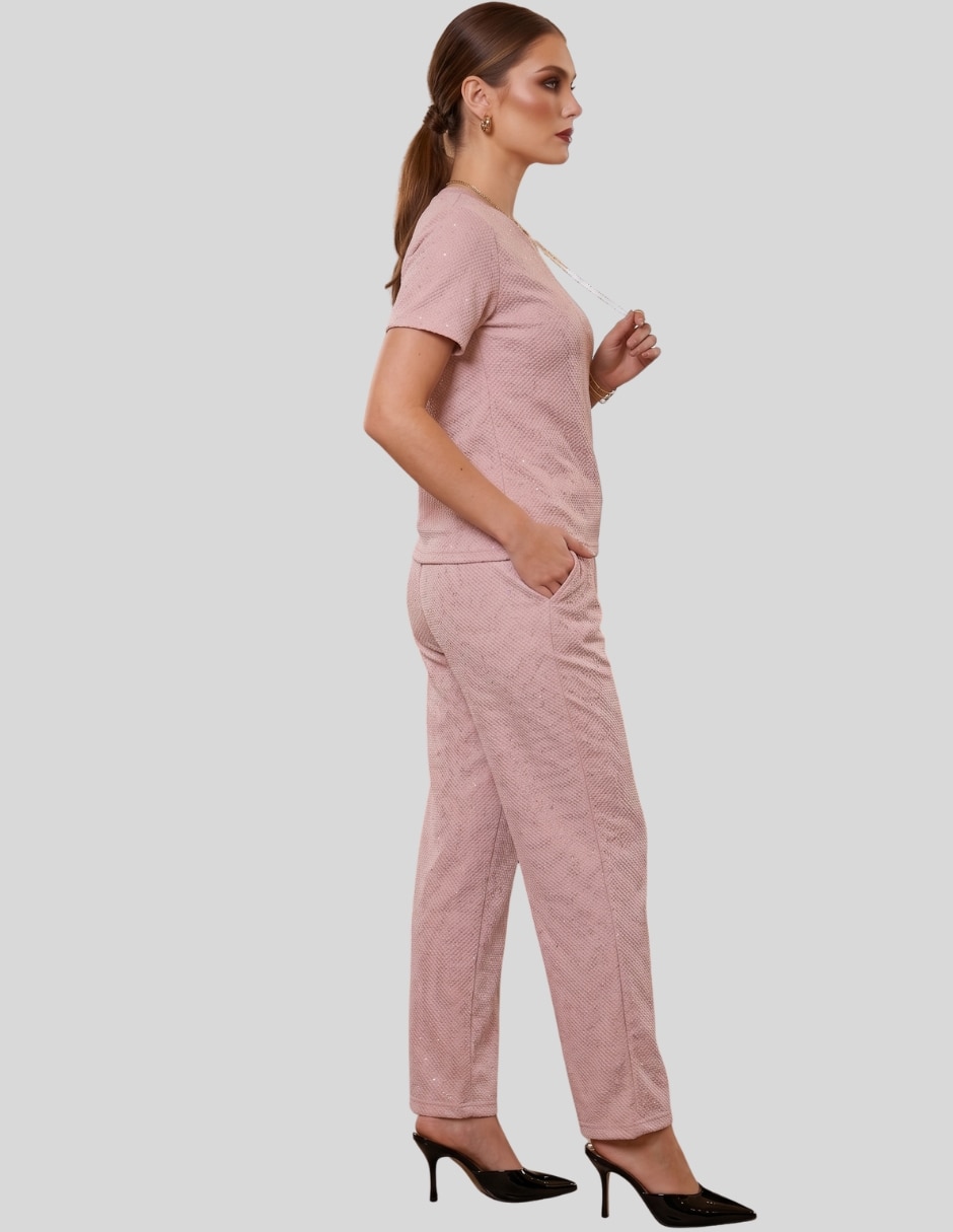 Conjunto casual malabis para mujer