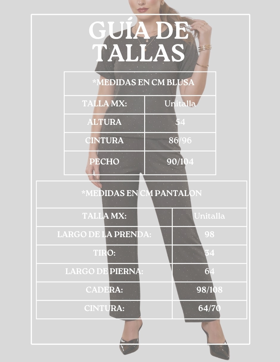 Conjunto casual malabis para mujer