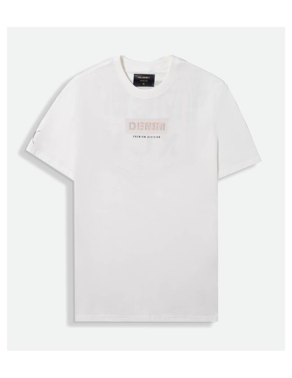 Playera cuello redondo para hombre