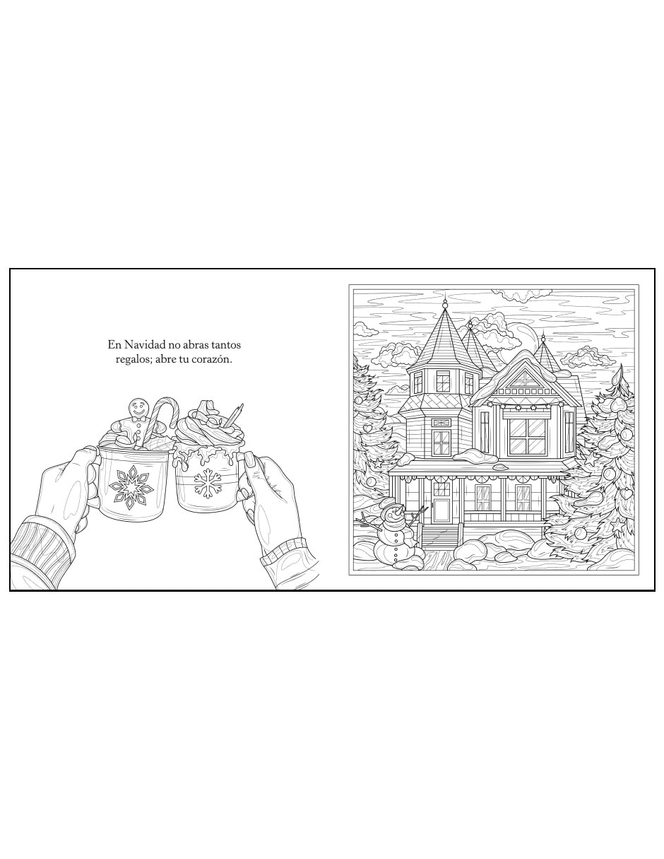 Libro colorear cozy de varios autores