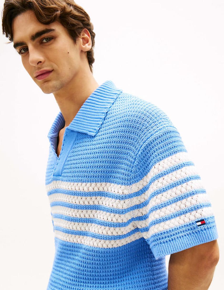 Suéter cuello v para hombre 2