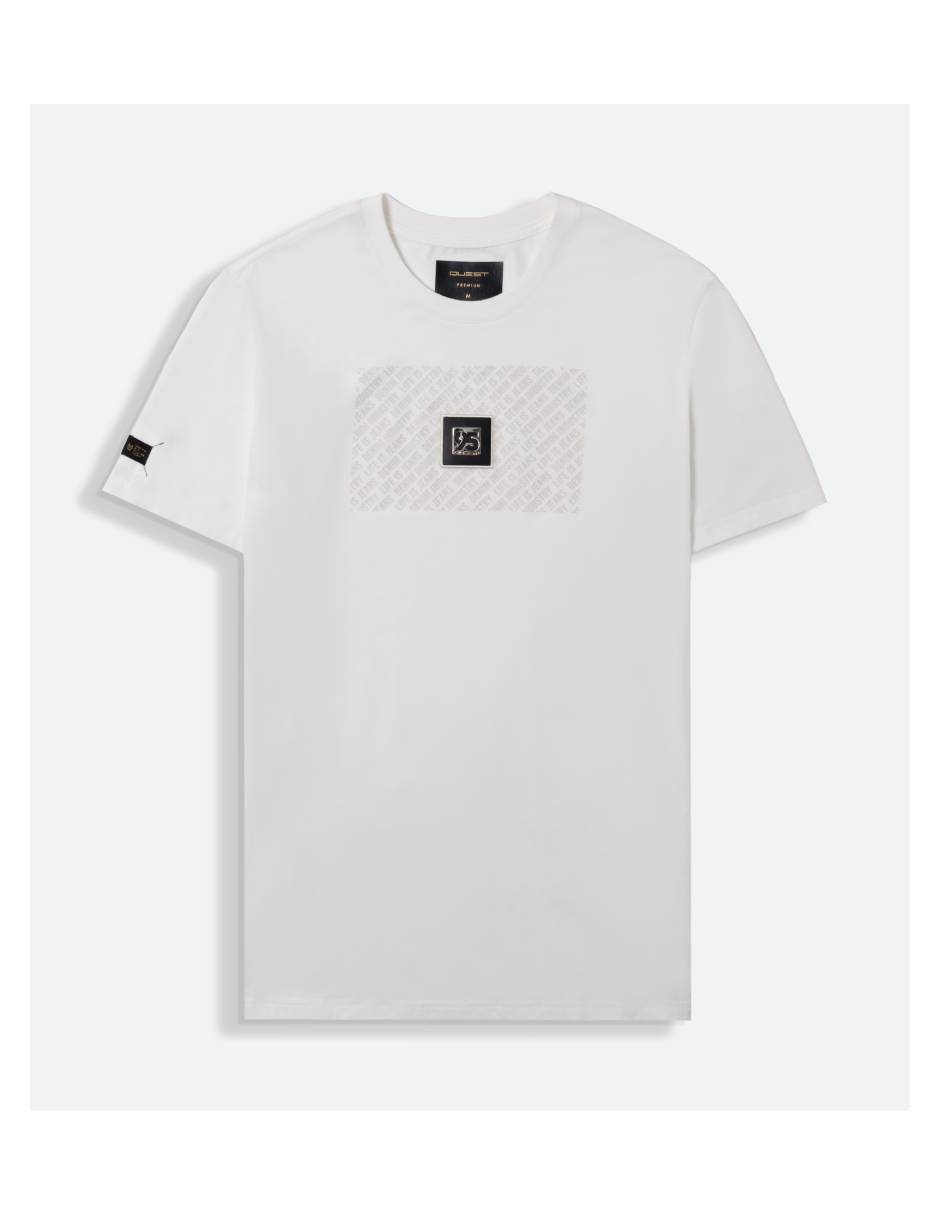 Playera cuello redondo para hombre