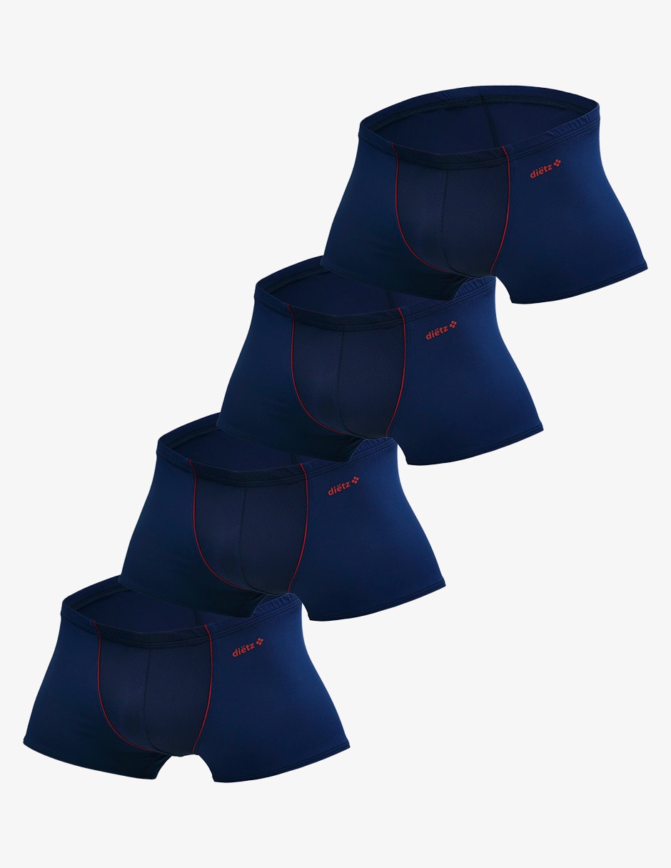 Bóxer diëtz thunder para hombre 4 piezas