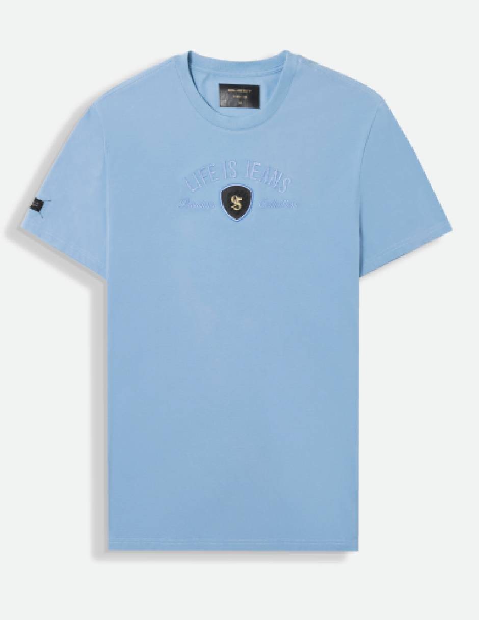 Playera cuello redondo para hombre 4