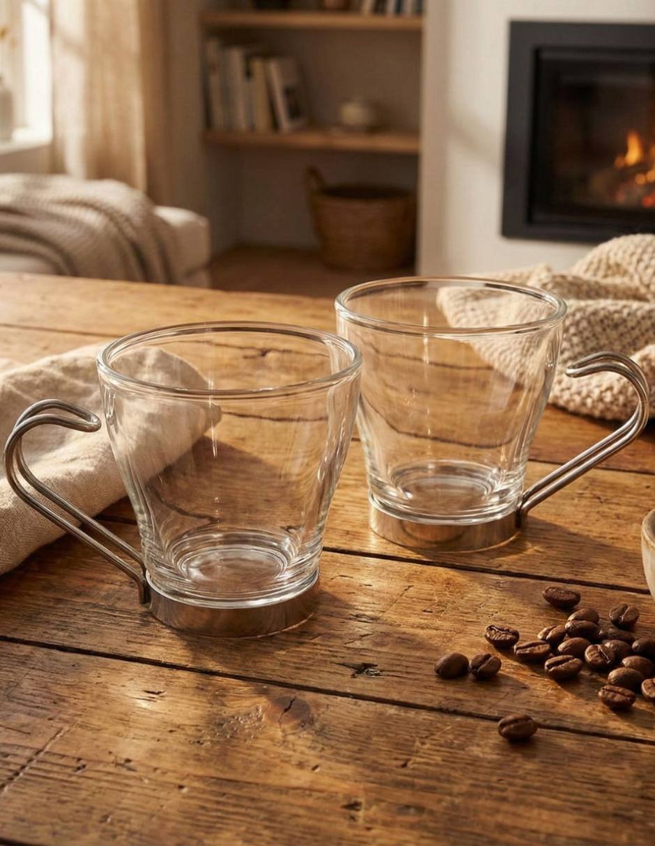 Set de tazas expresso Borgonovo 4 piezas